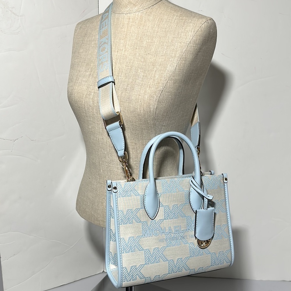 MICHAEL KORS
Mirella Small Logo Jacquard Crossbody Bag - Picture 7 of 12